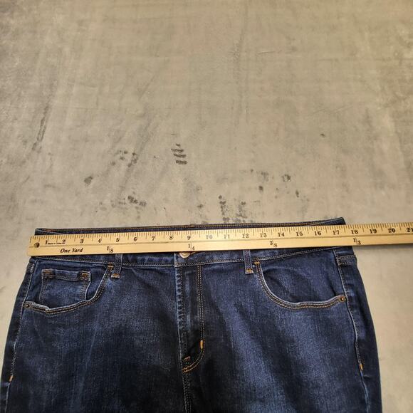 Old Navy Jeans Womens 14 Blue Pop Icon Skinny Stretch Denim Five Pocket Zip Fly - Picture 8 of 10